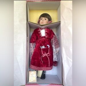 PARADISE GALLERIES PORCELAIN DOLL LITTLE WOMEN JO-Reading A Tale of Two Cities